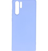 2.0mm Dikke Fashion Color TPU Hoesje Huawei P30 Pro Paars