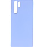 Fashion Color TPU Cover Huawei P30 Pro Lilla