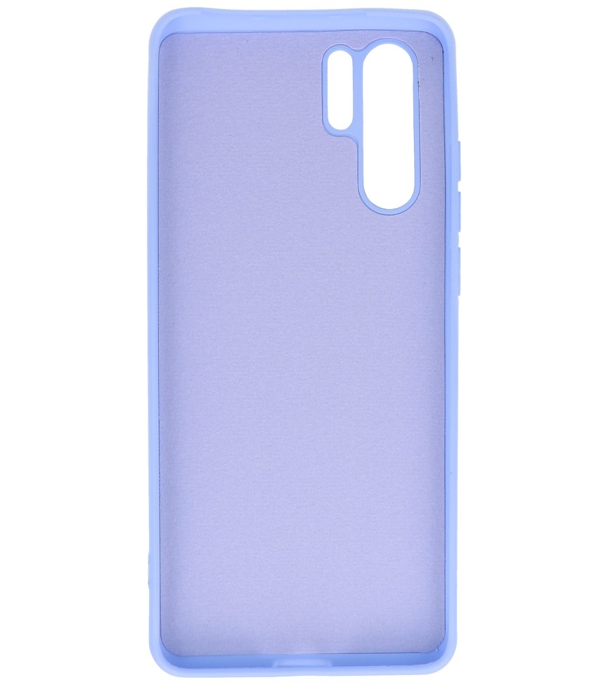 2.0mm Dikke Fashion Color TPU Hoesje Huawei P30 Pro Paars