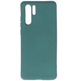 Fashion Color TPU Case Huawei P30 Pro Dark Green
