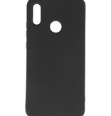 Carcasa de TPU en color de moda Huawei P Smart 2019 Negro