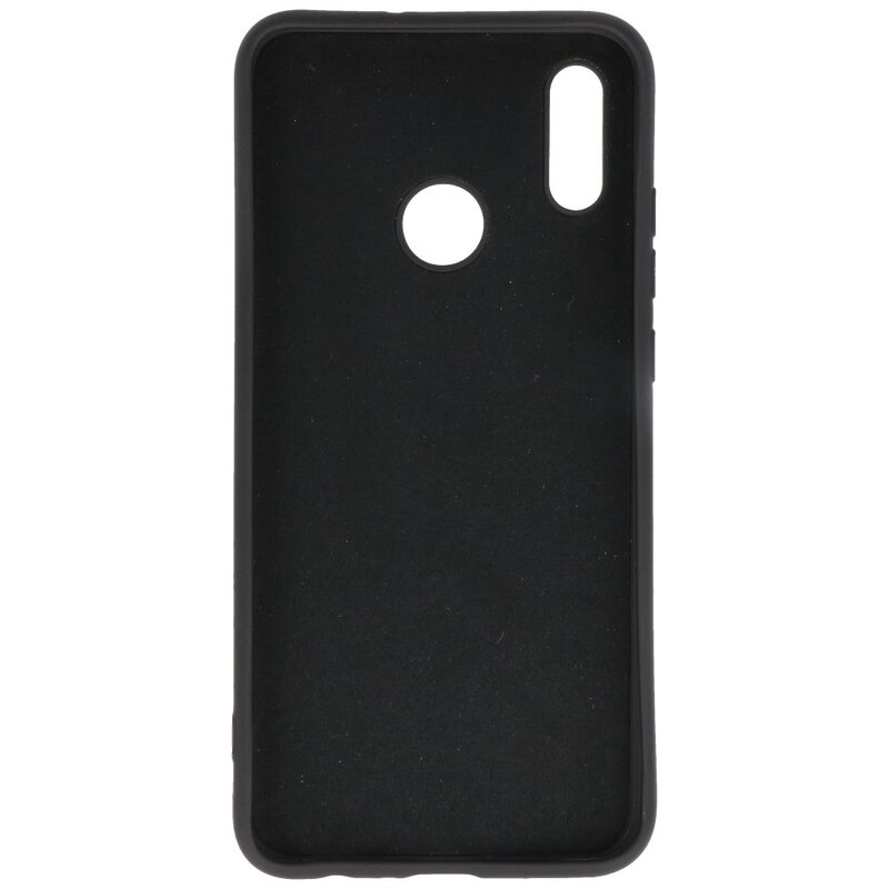 Carcasa de TPU en color de moda Huawei P Smart 2019 Negro