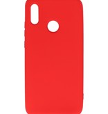 2.0mm Dikke Fashion Color TPU Hoesje Huawei P Smart 2019 Rood