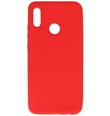 Fashion Color TPU Case Huawei P Smart 2019 Red
