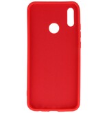 Carcasa de TPU Color Moda para Huawei P Smart 2019 Rojo