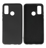 Carcasa de TPU en color de moda Huawei P Smart 2020 Negro