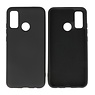 Carcasa de TPU en color de moda Huawei P Smart 2020 Negro