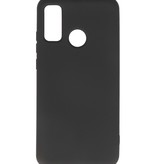 Carcasa de TPU en color de moda Huawei P Smart 2020 Negro