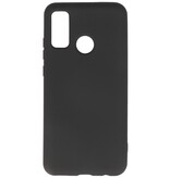 Carcasa de TPU en color de moda Huawei P Smart 2020 Negro