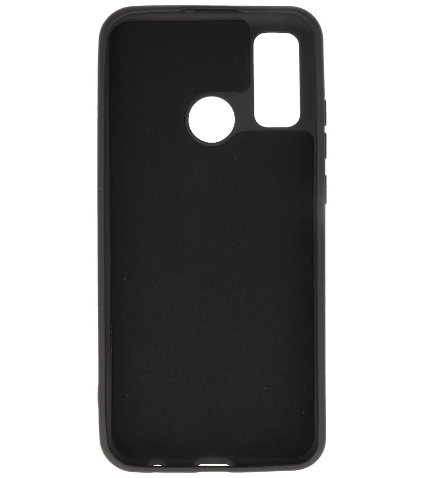 Carcasa de TPU en color de moda Huawei P Smart 2020 Negro