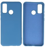 2.0mm Dikke Fashion Color TPU Hoesje Huawei P Smart 2020 Navy