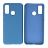 2.0mm Dikke Fashion Color TPU Hoesje Huawei P Smart 2020 Navy