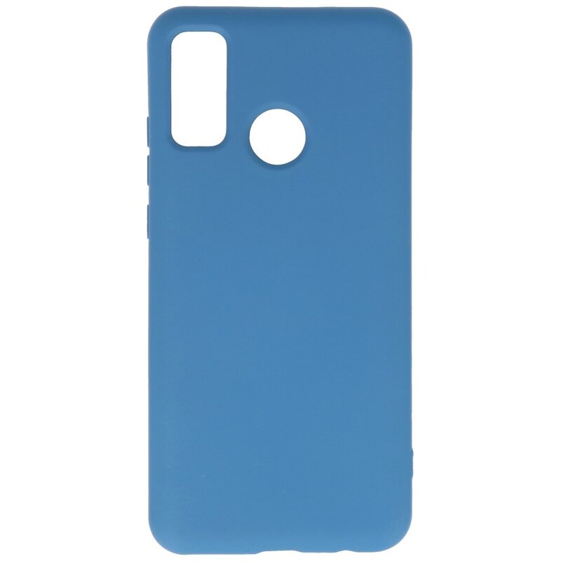 Mode Farbe TPU Fall Huawei P Smart 2020 Navy