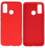 Fashion Color TPU Cover Huawei P Smart 2020 Rød