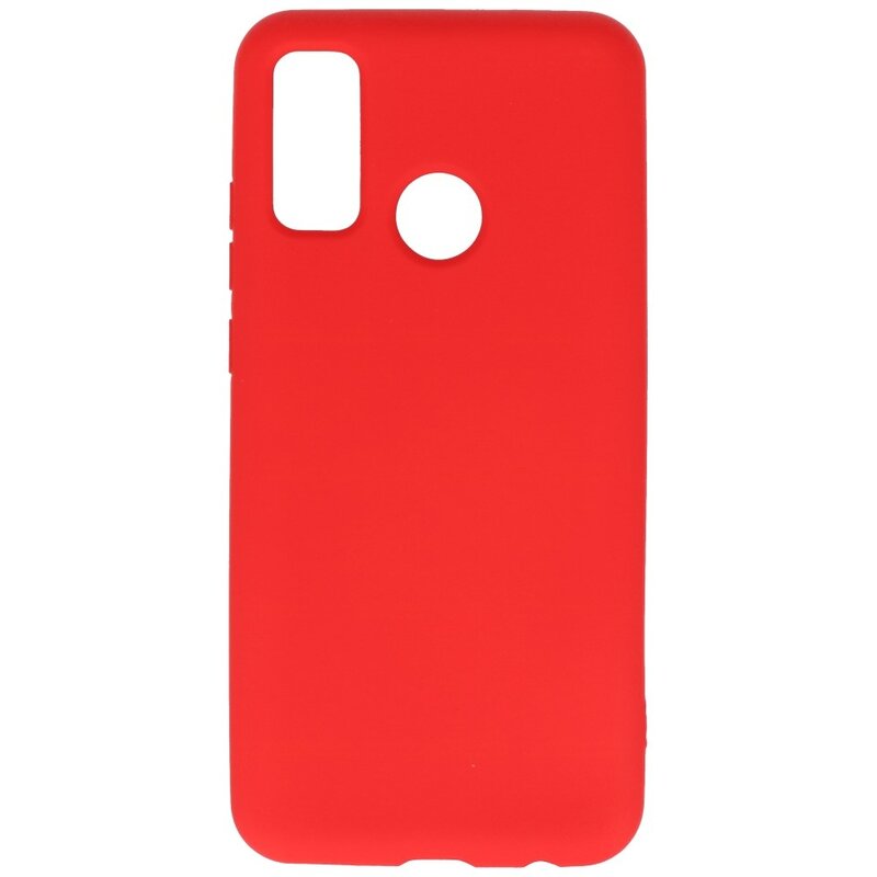Mode Farbe TPU Fall Huawei P Smart 2020 Rot