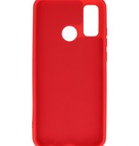 Carcasa de TPU Color Moda para Huawei P Smart 2020 Rojo
