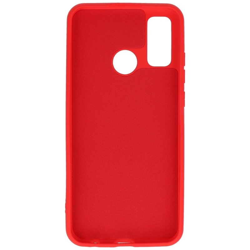 Custodia in TPU color moda per Huawei P Smart 2020 Red