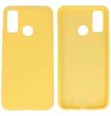 2.0mm Dikke Fashion Color TPU Hoesje Huawei P Smart 2020 Geel