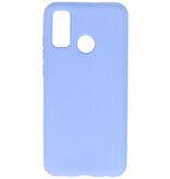 Carcasa de TPU en color de moda Huawei P Smart 2020 Morado