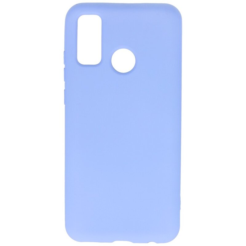 Mode Farbe TPU Fall Huawei P Smart 2020 Lila