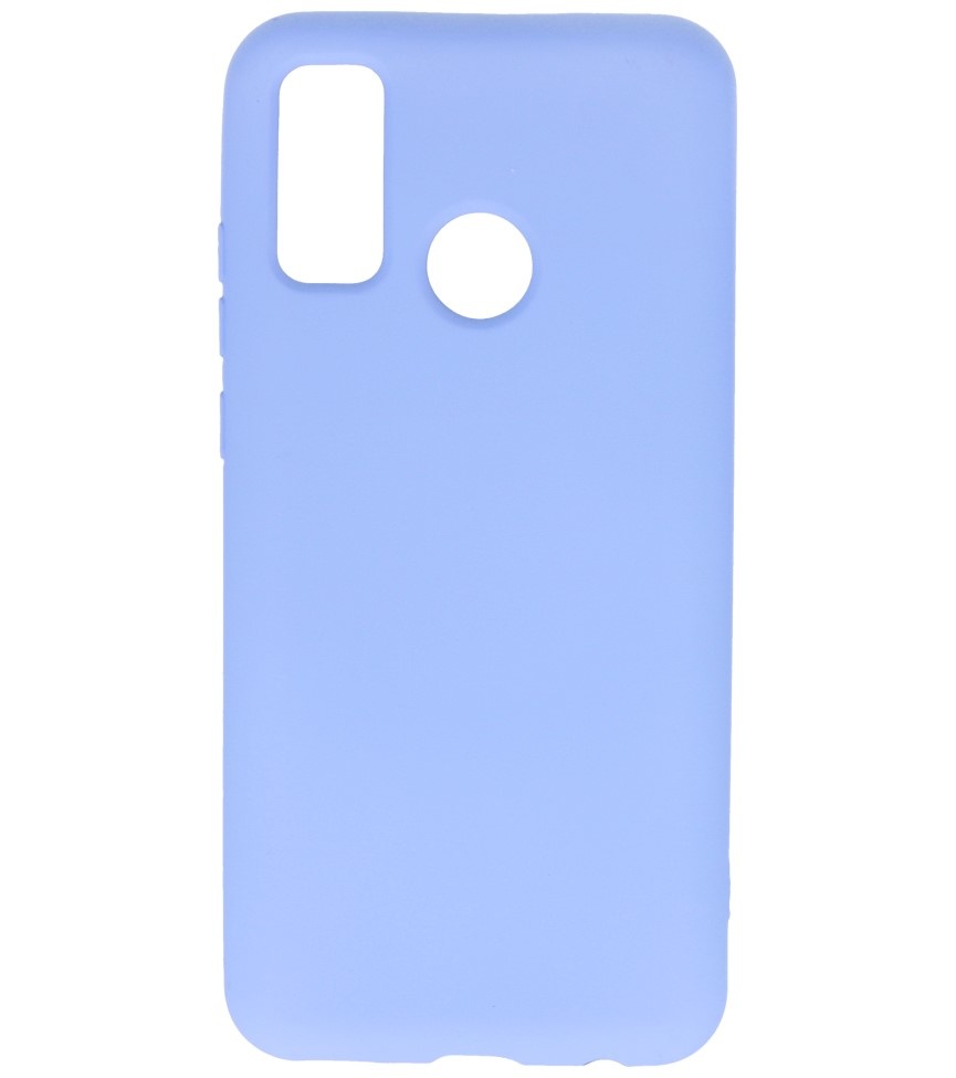 Carcasa de TPU en color de moda Huawei P Smart 2020 Morado