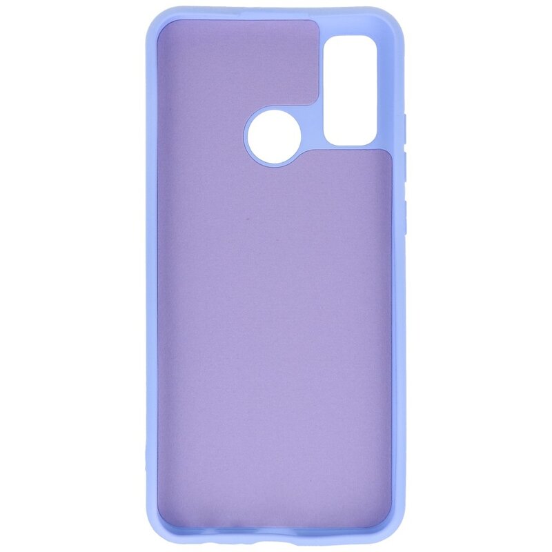 Mode Farbe TPU Fall Huawei P Smart 2020 Lila
