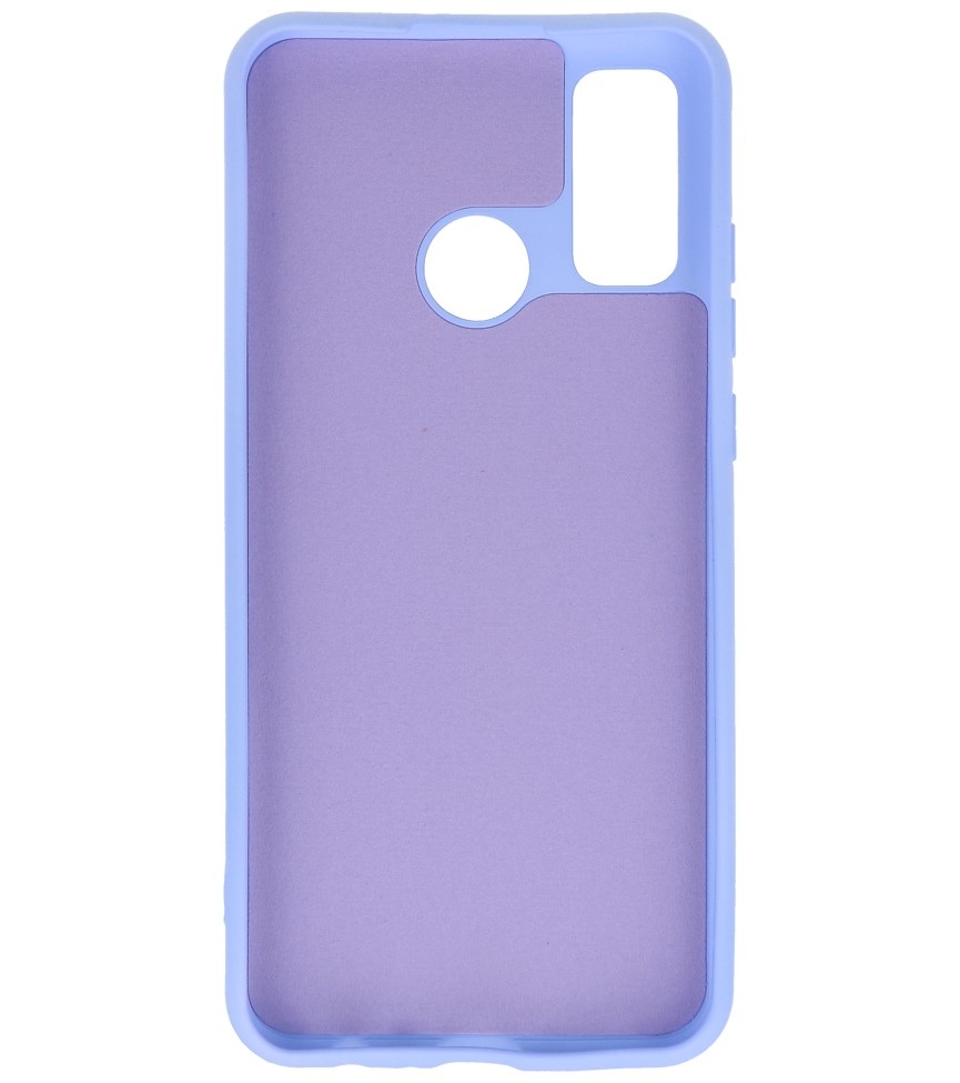 Carcasa de TPU en color de moda Huawei P Smart 2020 Morado