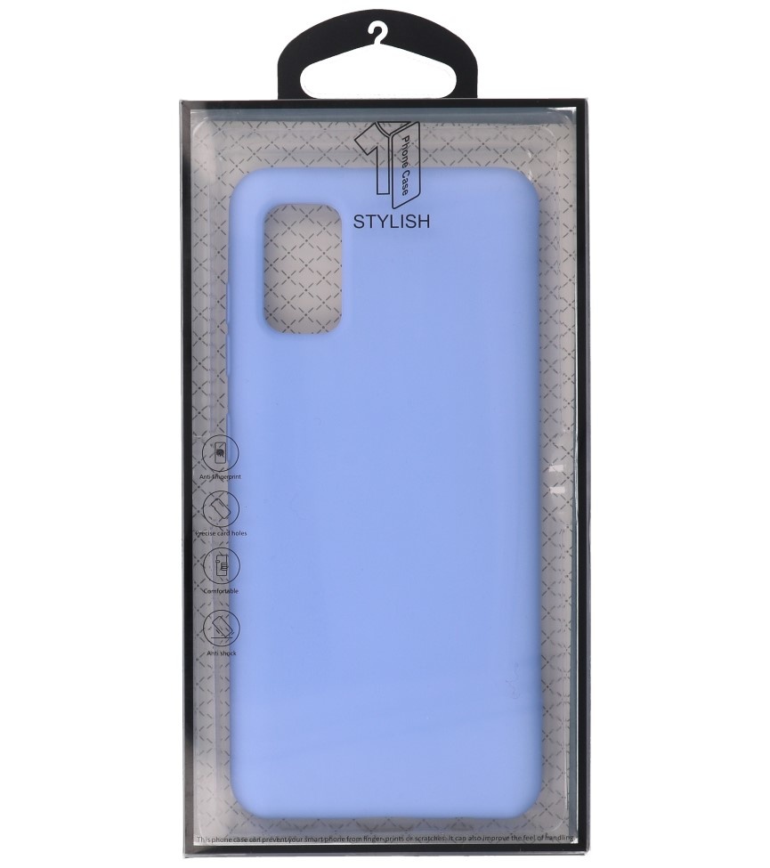 Carcasa de TPU en color de moda Huawei P Smart 2020 Morado