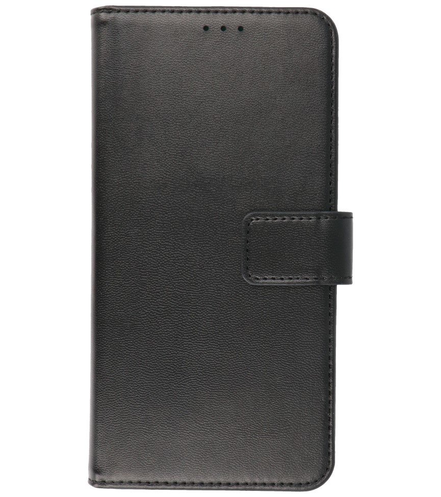 Wallet Cases Cover für Samsung Galaxy A11 Schwarz