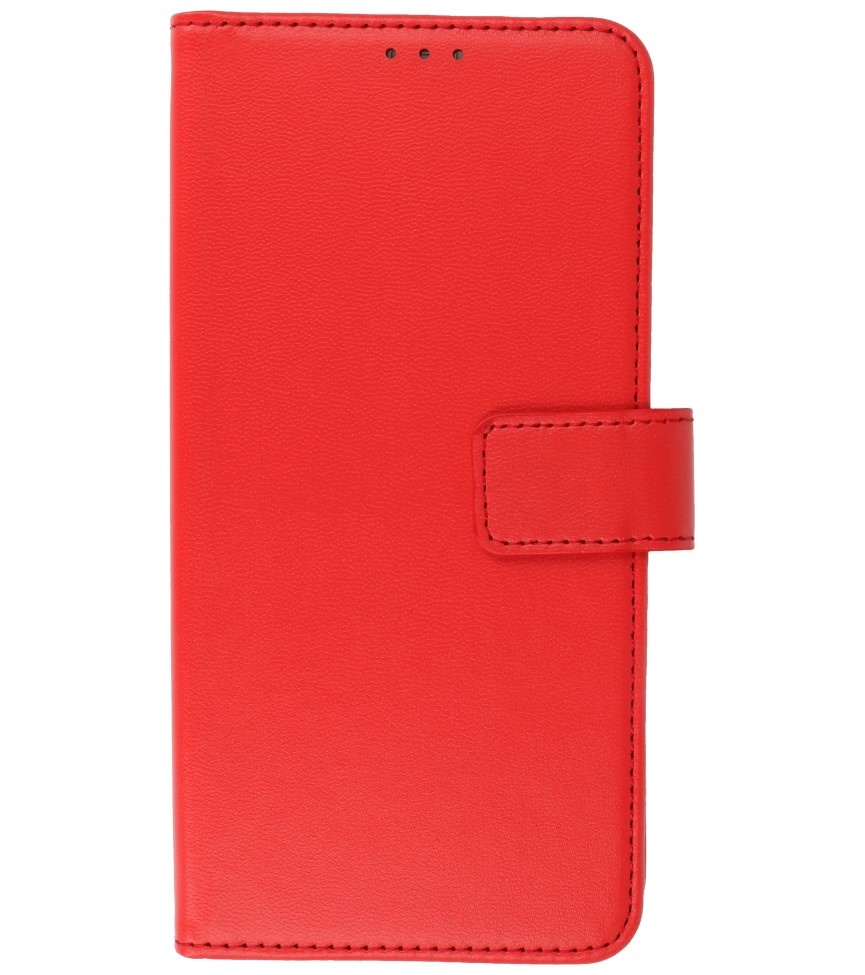 Wallet Cases Cover for Samsung Galaxy A21 Red