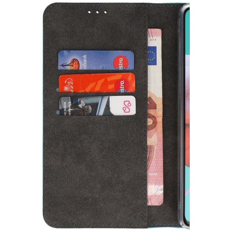 Brieftasche Hüllen Fall für Samsung Galaxy A21 Gold