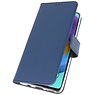 Wallet Cases Hoesje voor Samsung Galaxy A41 Navy