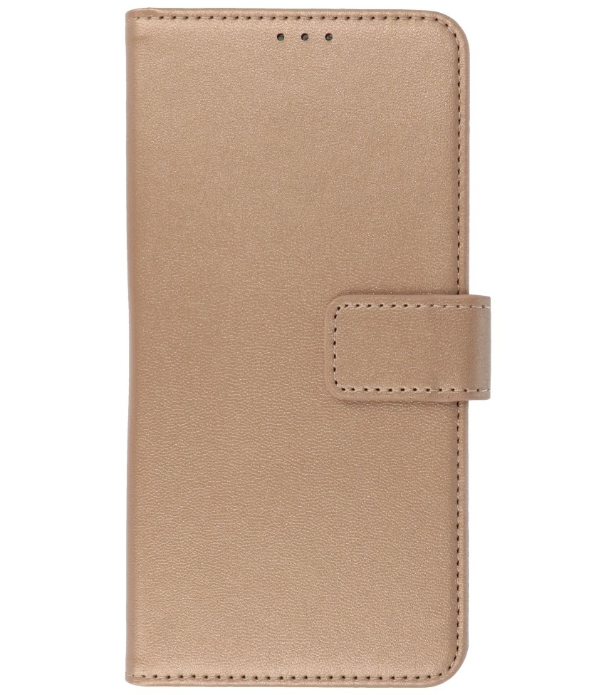Brieftasche Hüllen Fall für Samsung Galaxy A70e Gold