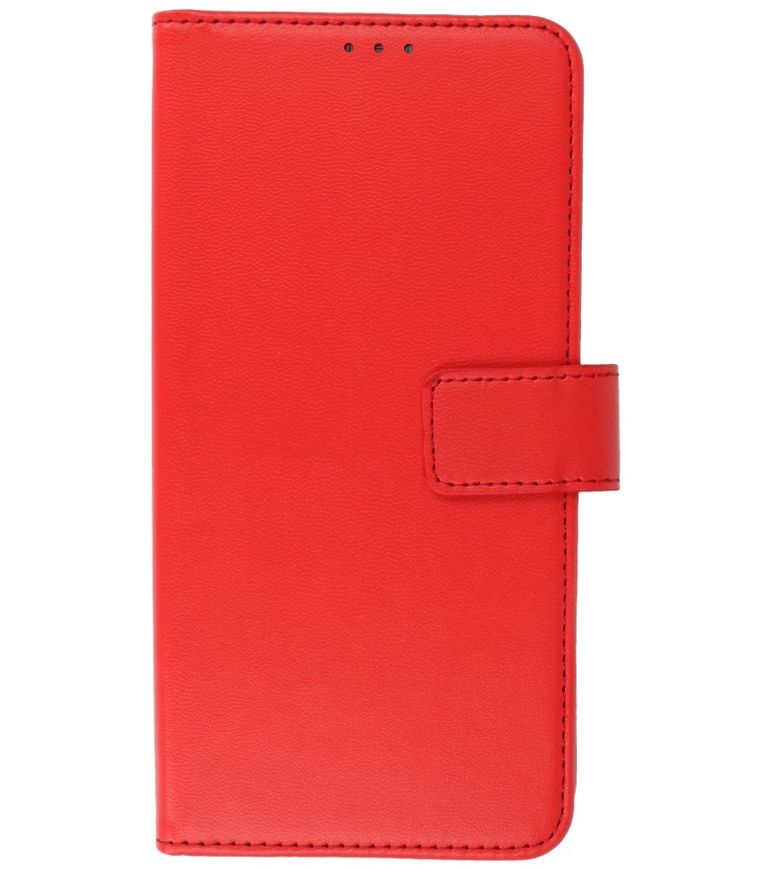 Wallet Cases Cover for Samsung Galaxy A90 Red