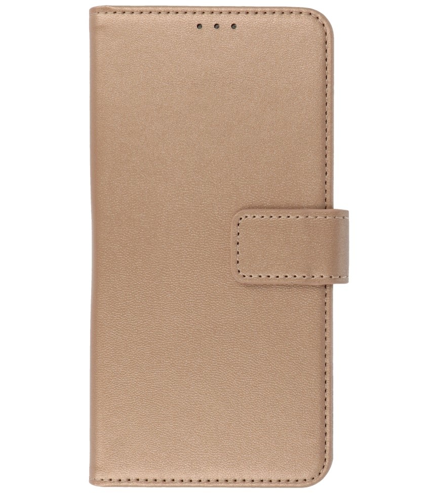 Étuis portefeuille Case pour OnePlus 8 Gold