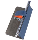 Custodia a portafoglio Custodia per Oppo Find X2 Navy