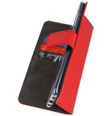 Wallet Cases Case for Oppo Find X2 Neo Red