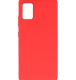 Coque en TPU couleur pour Samsung Galaxy A31 Rouge