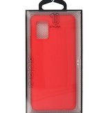 Carcasa de TPU en color para Samsung Galaxy A31 Rojo