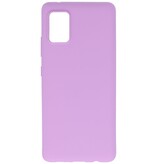 Carcasa de TPU en color para Samsung Galaxy A31 Morada
