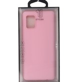 Carcasa de TPU en color para Samsung Galaxy A31 Rosa