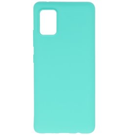 Carcasa de TPU en color para Samsung Galaxy A31 Turquesa