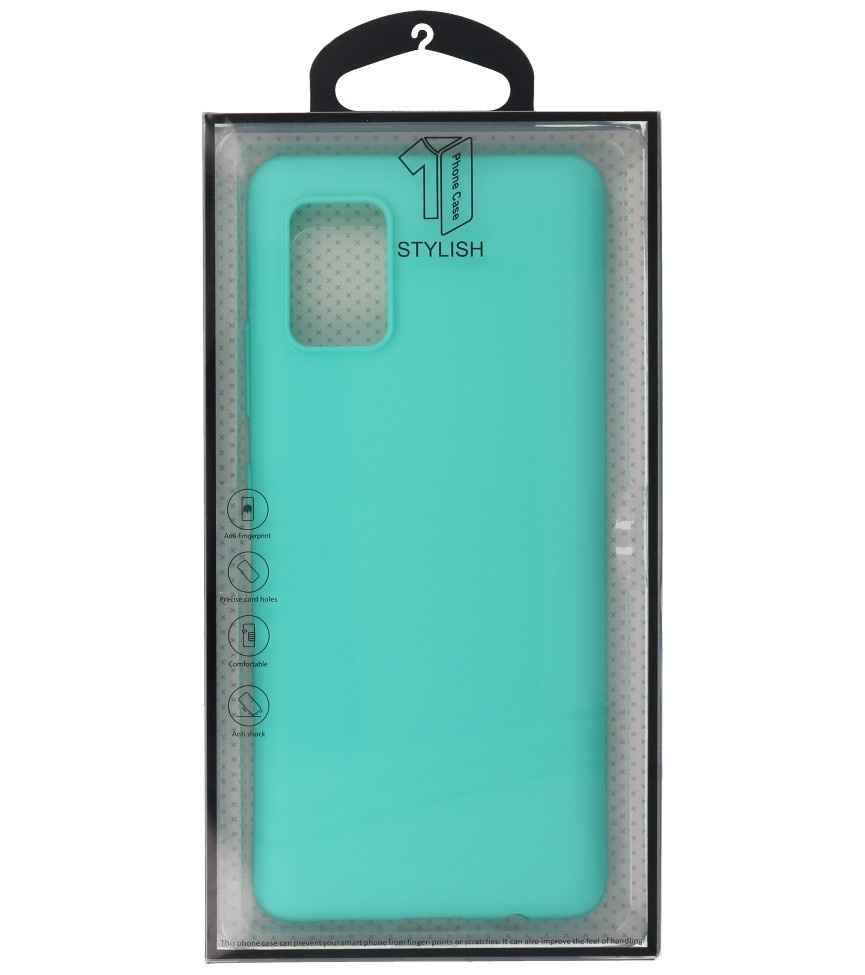 Color TPU Case for Samsung Galaxy A31 Turquoise