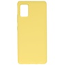 Coque en TPU couleur pour Samsung Galaxy A41 Jaune