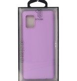 Carcasa de TPU en color para Samsung Galaxy A41 Morada