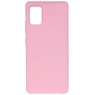 Color TPU Case for Samsung Galaxy A41 Pink