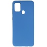 Carcasa de TPU en color para Samsung Galaxy A21s Azul marino