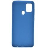 Custodia in TPU a colori per Samsung Galaxy A21s Navy