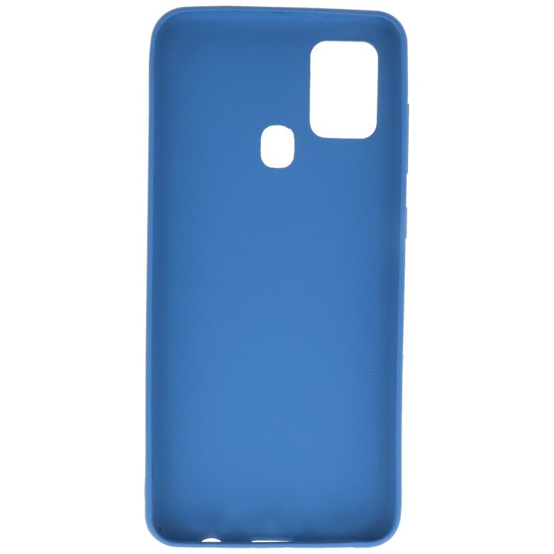 Coque en TPU couleur pour Samsung Galaxy A21s Navy