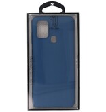 Custodia in TPU a colori per Samsung Galaxy A21s Navy